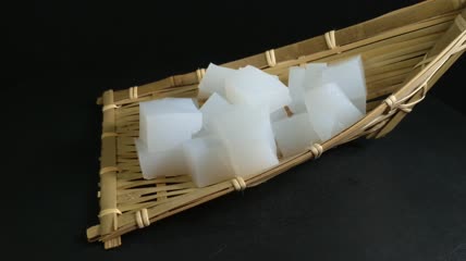 凉皮冰粉美食甜品4K实拍视频
