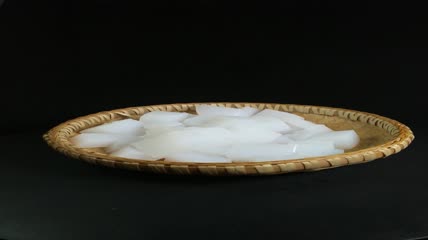 凉皮冰粉美食甜品4K实拍视频