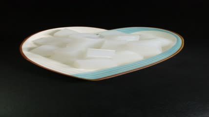 凉皮冰粉美食甜品4K实拍视频
