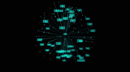 Plexus点线粒子模块展示AE模板