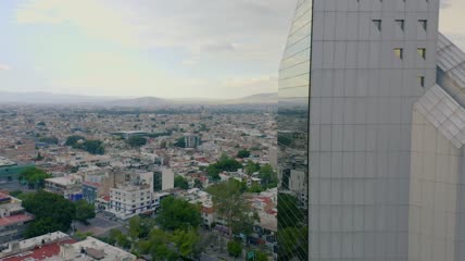 一座拉丁城市的鸟瞰