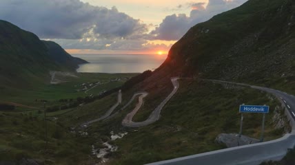 在去霍德德维克的路上看到美丽的景色实拍