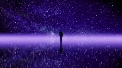 宇宙星空天空之境梦幻背景视频