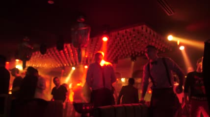 夜总会的时间流逝实拍