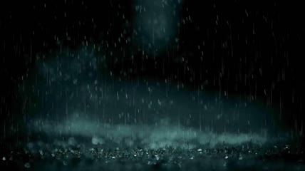下雨春雨雨滴窗外视频素材