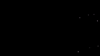 欧元粒子飘过素材