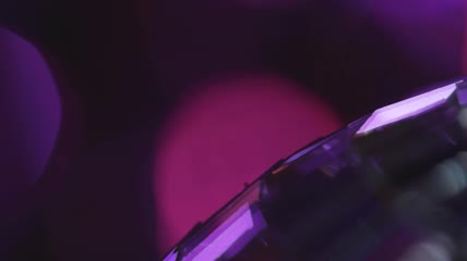 迪斯科舞会上的灯光反射实拍