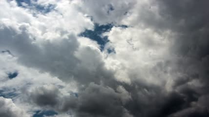 风暴云形成延时视频