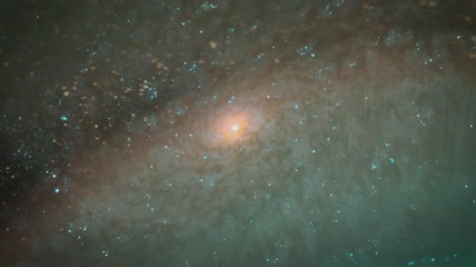 太空中的星云结构3D视频