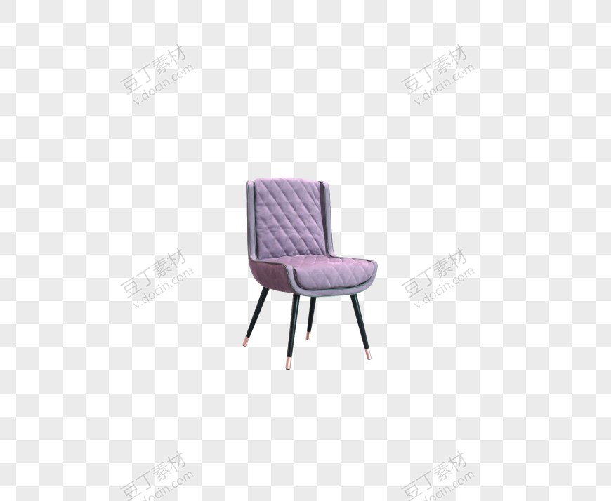 免抠软装素材 单人坐椅 单人椅 (4)