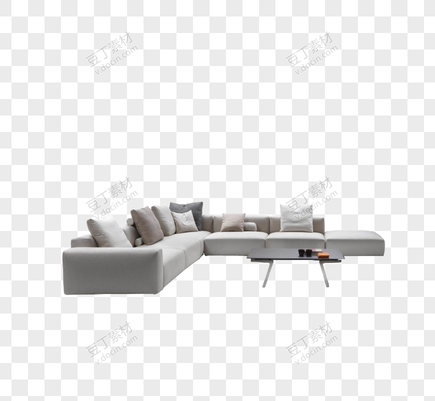 免抠软装素材 组合沙发 沙发组 (6)