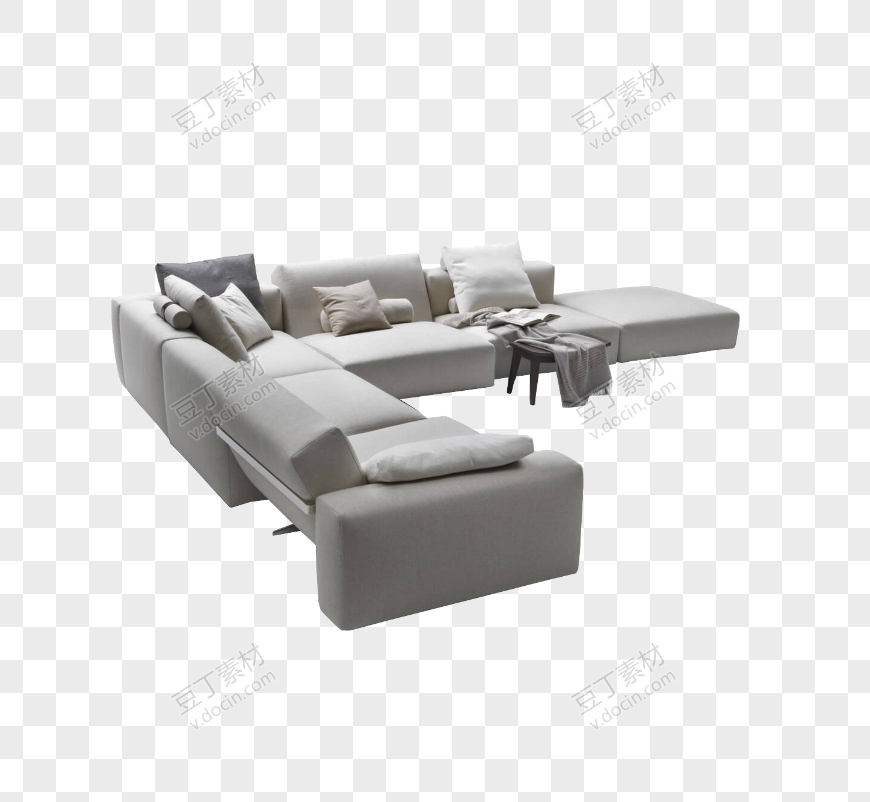 免抠软装素材 组合沙发 沙发组 (8)