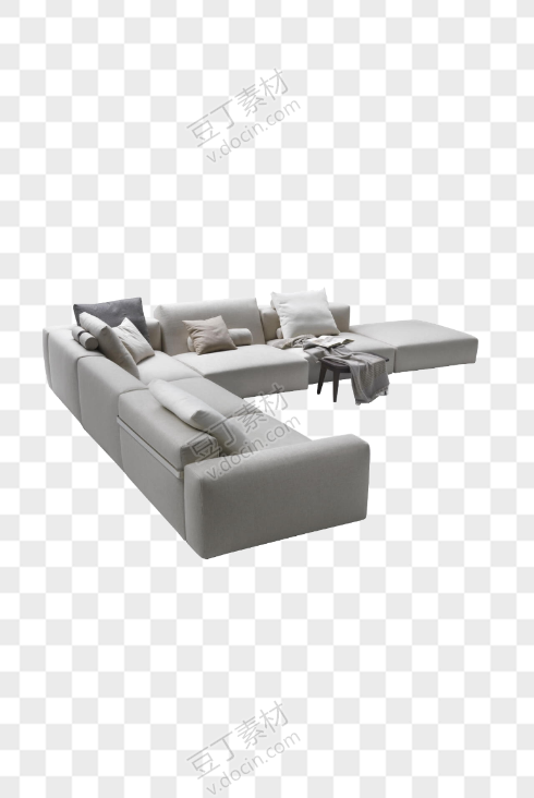 免抠软装素材 组合沙发 沙发组 (9)