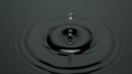 深色水滴