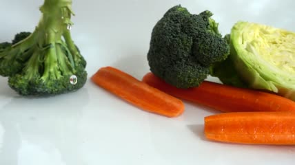 新鲜蔬菜特写实拍