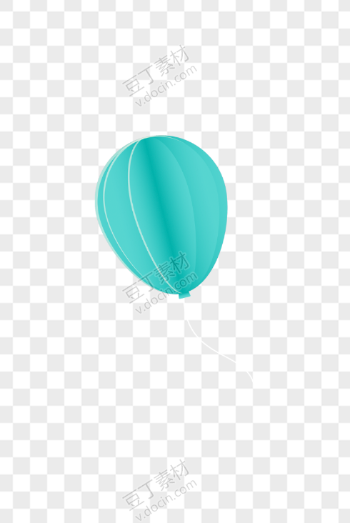 剪纸风热气球