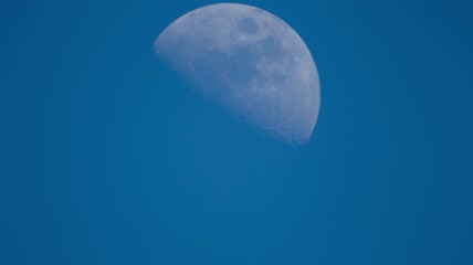 月亮特写镜头