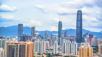 延时8k深圳地王大厦京基一百建筑