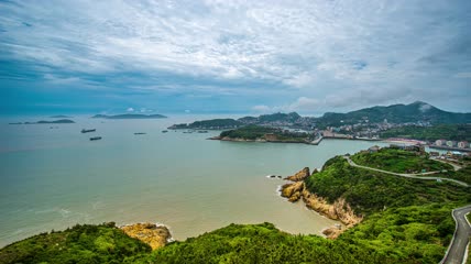 8k延时浙江温岭石塘金沙湾