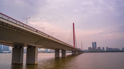 延时8k杭州大桥桥墩