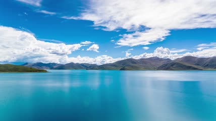 延时唯美西藏净土羊卓雍措