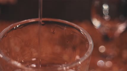 4k实拍国酒白酒素材