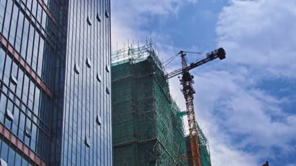 4k拍摄城市CBD建筑