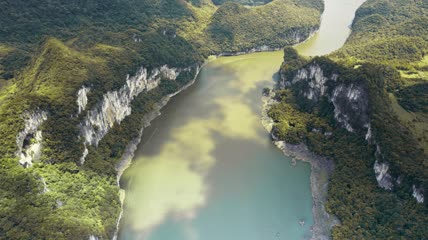 4k航拍大好河山自然风光素材