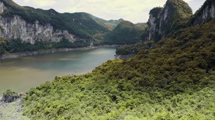 4k大好河山自然风光航拍素材