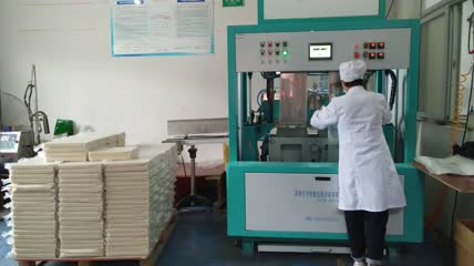 粮食现代化加工粮食加工生产线实拍4K视频