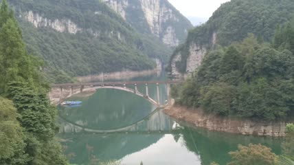 湖北省恩施市盛家坝镇马鹿河景区风景（1）