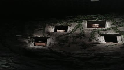 悬棺模型4K实拍视频（3）