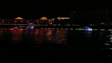 湖北省恩施州宣恩县侗族风雨桥夜景（4）