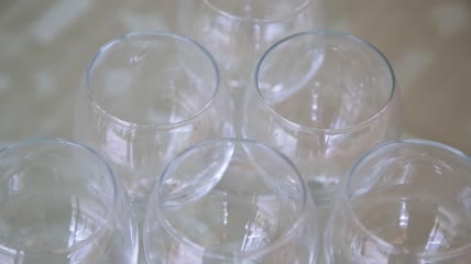 玻璃器皿特写