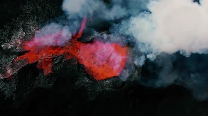 火山视频素材