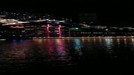 湖北省恩施州宣恩县4A景区墨达楼夜景（6）