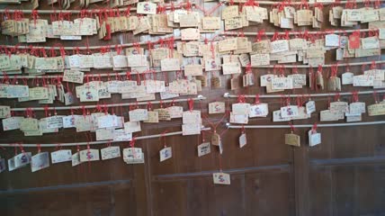许愿墙4K实拍视频(7)