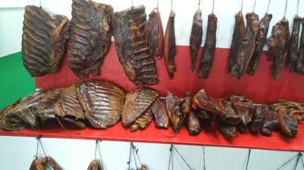 好吃的农家腊肉(5)