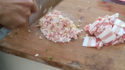 切肉切新鲜猪肉 (10)