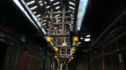 湖北省恩施市宣恩县庆阳坝村百年老街（1）