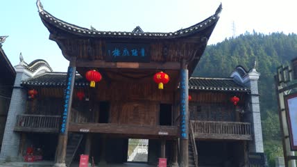 戏台戏楼建筑4K实拍视频(2)