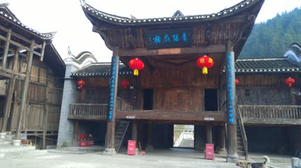 戏台戏楼建筑4K实拍视频(3)