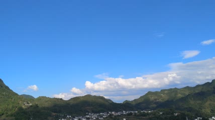 湖北省恩施州麂子渡景区景点4K实拍