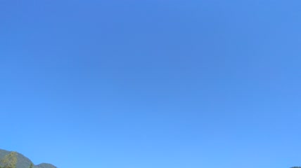 天空蓝天白云流动4K实拍视频(2)