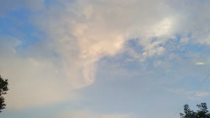 天空早上的朝霞4K实拍视频(9)