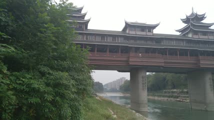 景区景点湖北省恩施州城风雨桥（7）