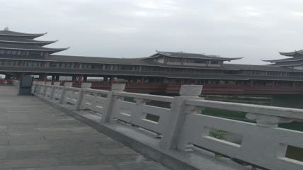 景区景点湖北省恩施州城风雨桥（8）