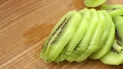切猕猴桃特写