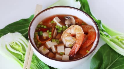酸辣汤特写