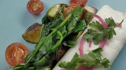 天然食材蔬菜菜肴特写